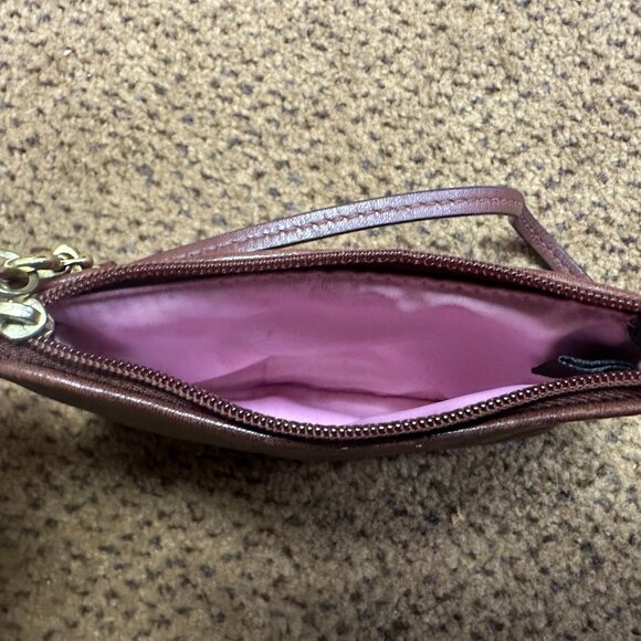 Coach Leather Wristlet - Picture 3 of 3
